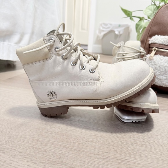 Timberland Other - Timberland Boots in Light Ivory